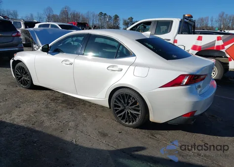 2016 Lexus Is 200T z USA, uszkodzony, nr VIN JTHBA1D28G5020810